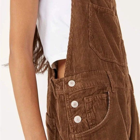 Free People Ziggy Corduroy Overalls - Picture 3 of 8